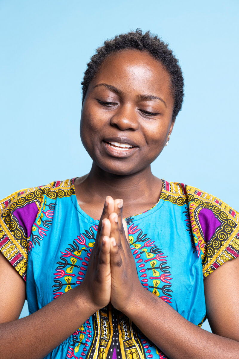 African american woman dressed in classic tribal c 2025 02 20 01 58 14 utc